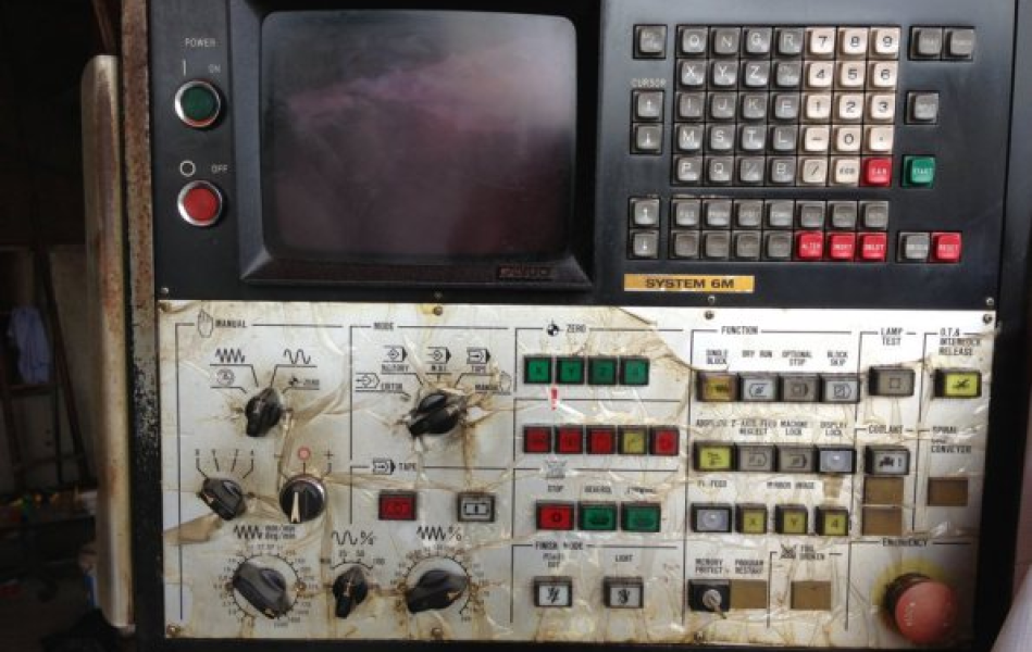 Máy Phay CNC MAKINO FNC 74-A20 Fanuc 6M